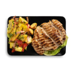 Piept de curcan la grătar cu cartofi țărănești 400g