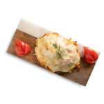 Șnițel din piept de pui gratinat 250g