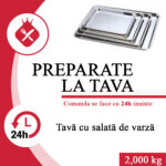 Tavă cu salată de varză