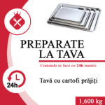 Tavă cu cartofi prăjiți